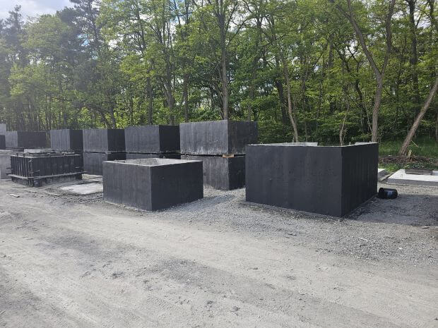 Szamba jednokomorowe i dwukomorowe z betonu  w Giżycku w konkurencyjnych cenach